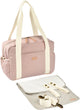Sac à langer Béaba paris - sac à langer unisexe tendance - 16l - incl. compartiment réfrigérant pour matelas à langer - rose
