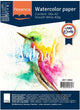 Papier aquarelle Florence Vaessen - blanc intense - a5 - 300 grammes - structure lisse - lisse - florence - 100 feuilles