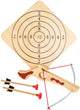 Ensemble de jeux d'arbalète en bois petit pied