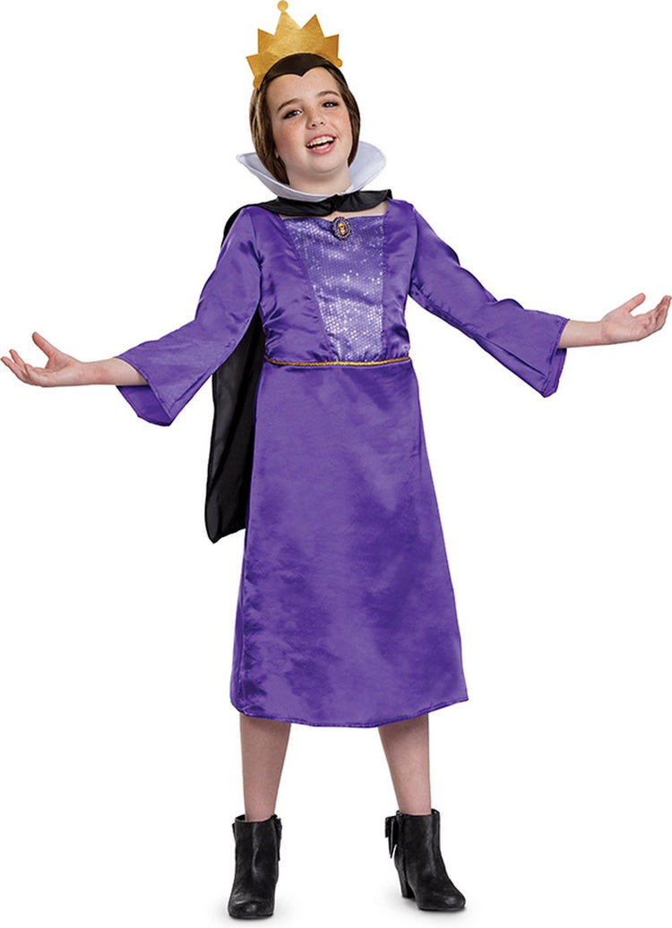 Déguisement Disney - Méchants, robe classique de la méchante reine, taille s (5 - 6 ans), fille