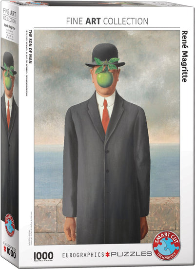 Eurographics - le fils de l'homme [le fils de l'homme] - rené magritte - 1000 pièces 48×68cm (l×h) - puzzle d'art