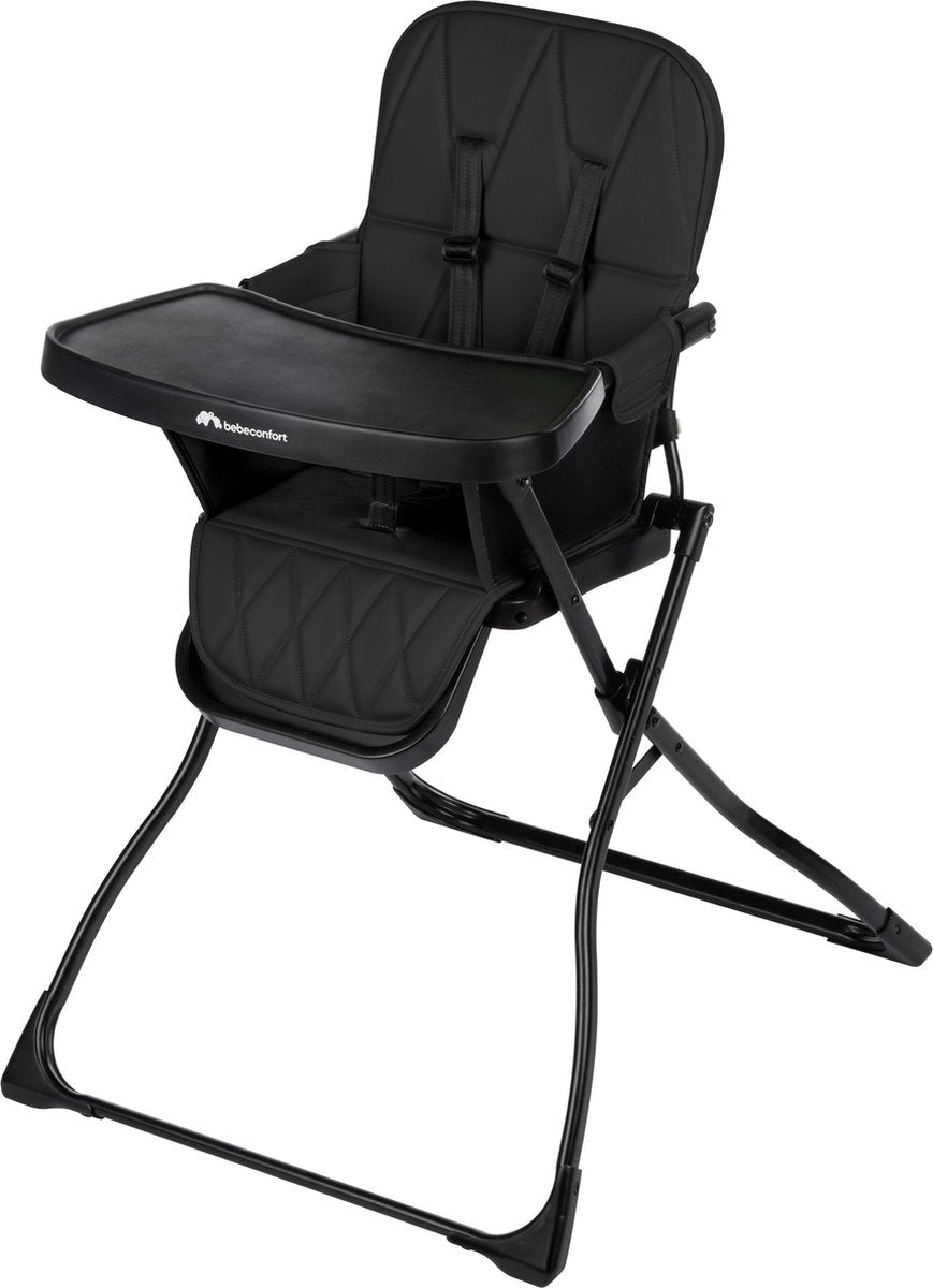 Bebeconfort lily - chaise haute - teinté graphite - de 6 mois à 3 ans