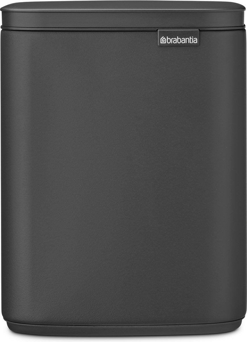 Poubelle Brabantia bo - 7 litres - salle de bain - gris infini minéral