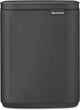 Poubelle Brabantia bo - 7 litres - salle de bain - gris infini minéral