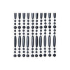 Wicotex rideau anti-mouches perla 100x240cm gris
