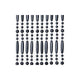 Wicotex rideau anti-mouches perla 100x240cm gris