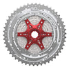 Cassette Sunrace CSMX8 11 VITESSE 11-42 dents en argent dans la boîte
