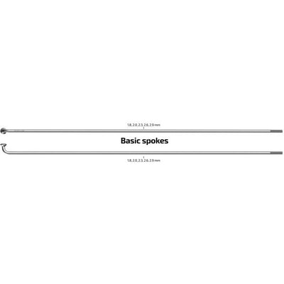 SPAKEN 276-14 SAPIM Leader Ø2.00 mm FG 2,3 - en acier inoxydable (100 pièces)
