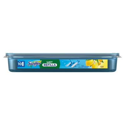 Lingettes humides et fraîches pour sols Swiffer 10 pièces