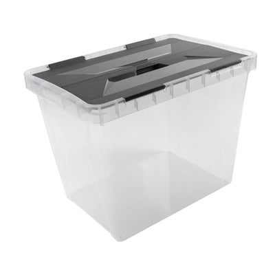 Boîte de rangement Sunware onyx 25l transparente