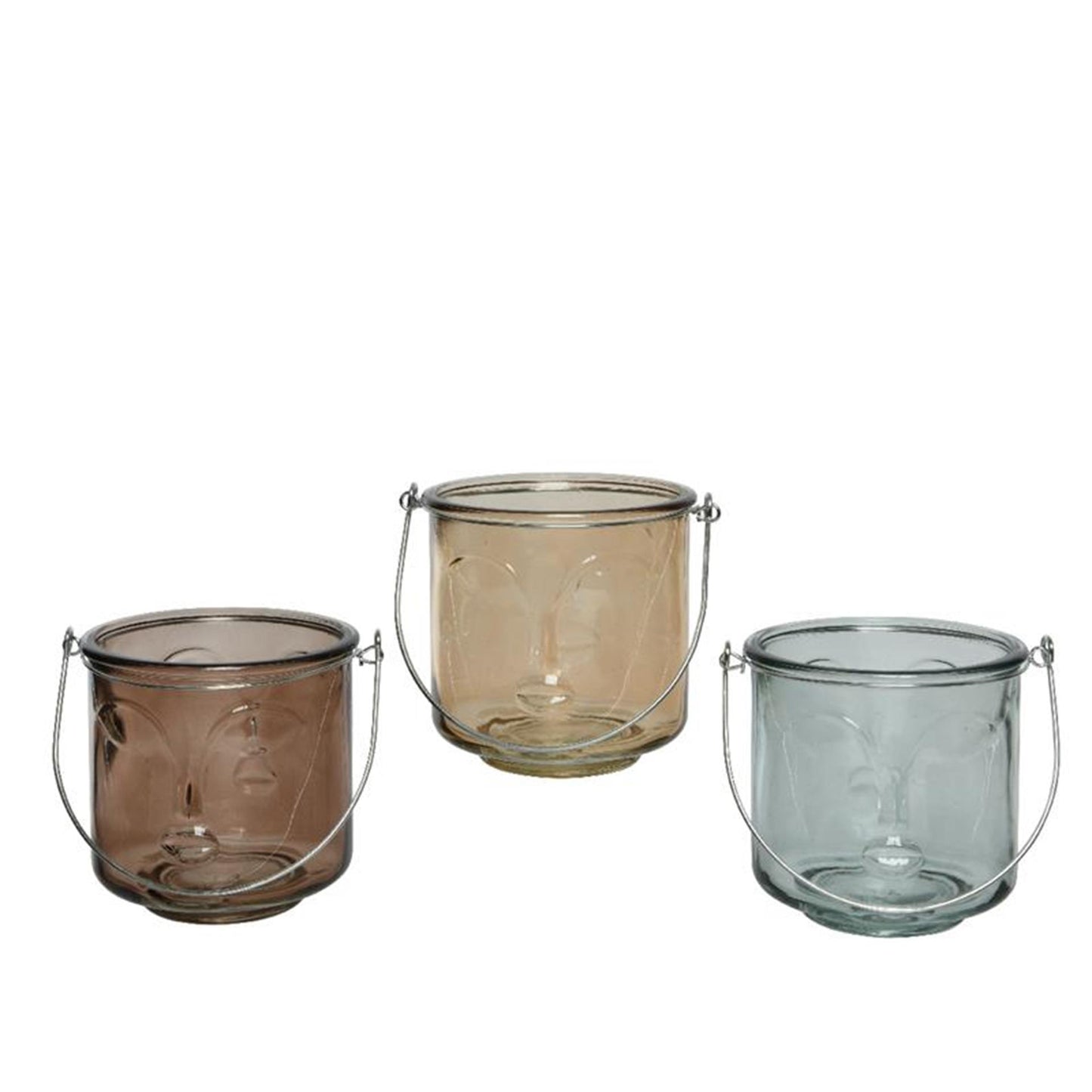 Photophore Decoris face verre h11,6cm