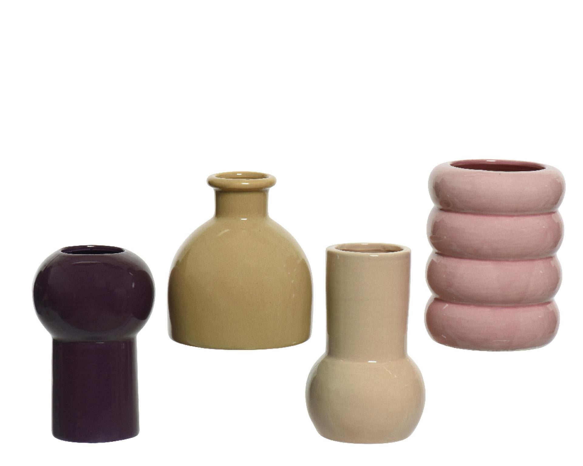 Vase Decoris en porcelaine l8-h12cm