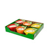 Decoris bougie citronnelle fruit 14x10x5,5cm