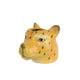 Decoris pot de fleur léopard porcelaine 10x13x10,8cm