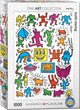Eurographics - collage - Keith Haring - 1000 pièces 48×68cm (l×h) - puzzle d'art