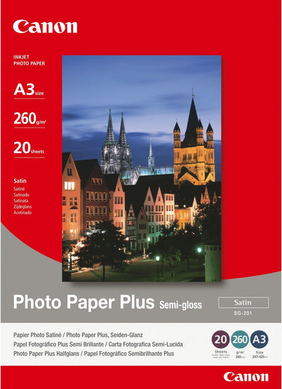 Papier photo Canon SG-201 - A3 20 feuilles