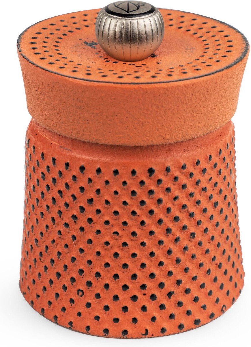 Moulin à poivre Peugeot bali fonte 8 cm - orange - fonte