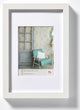 Walther Stockholm - cadre en bois mdf - format photo 30x45 cm - blanc