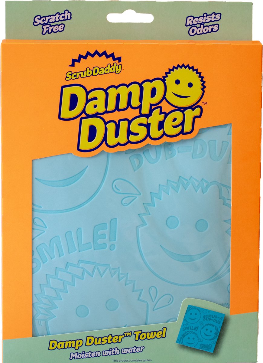 Plumeau à vapeur Scrub Daddy – bleu – 1 pièce