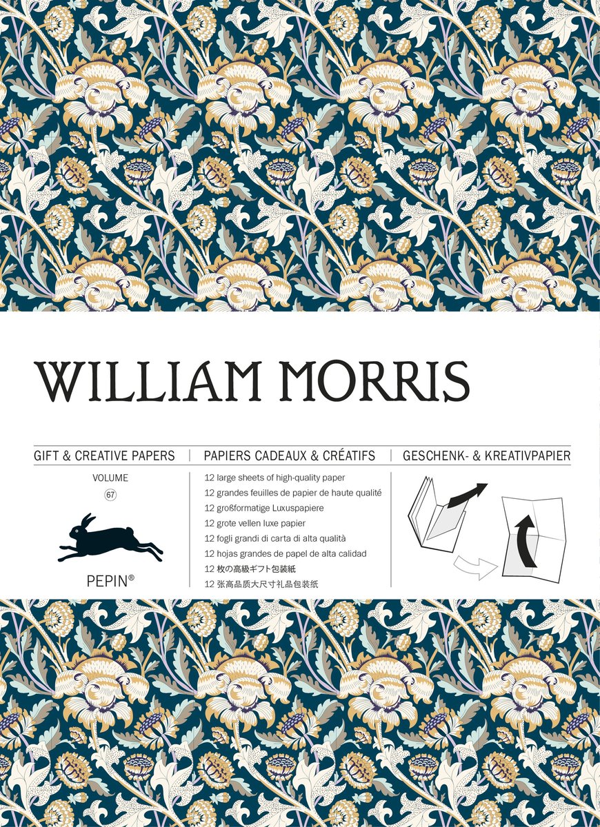 William Morris : Livre papier créatif cadeau Vol. 67 : livre papier cadeau et créatif vol 67 (livres papier créatifs cadeaux