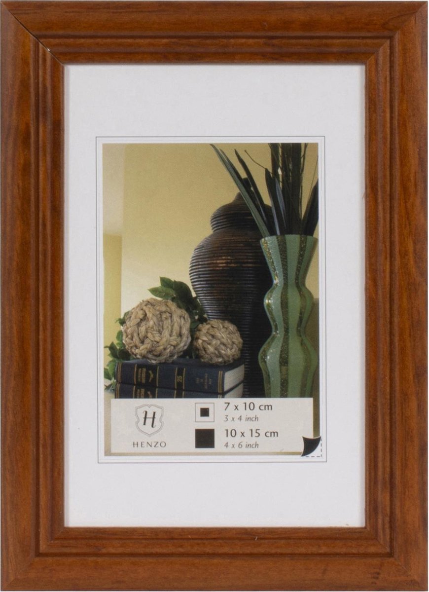 Cadre photo Henzo - - artos - format photo 10x15 cm - marron