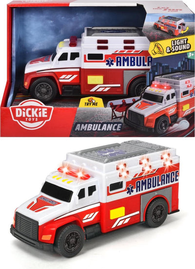Dickie Ambulance Car avec de la lumière et du son