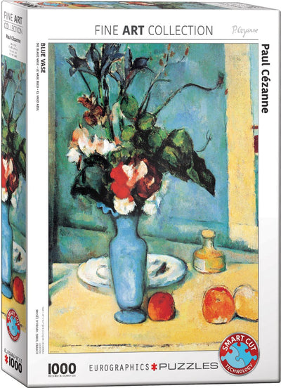 Eurographics - vase bleu [vase bleu] - Paul Cézanne - 1000 pièces 48×68cm (l×h) - puzzle d'art