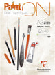 Peinture Clairefontaine sur bloc multi-techniques - a3 - 250g - adaptée à diverses techniques - 40 feuilles