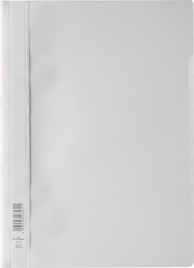 Dossier à fixation rapide durable ft A4 blanc 25 pièces