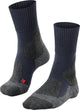 Falke tk1 anti-blaar dik wol functioneel materiaal wandelsokken dames blauw - maat 41-42
