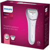 Philips Bre730 00 Série 8000 Dispositif d'épilerie humide et sec rose blanc