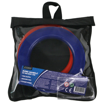 Alerte Alerte Vlieger Ring Haspel Ensemble avec Vliegertouw 60m