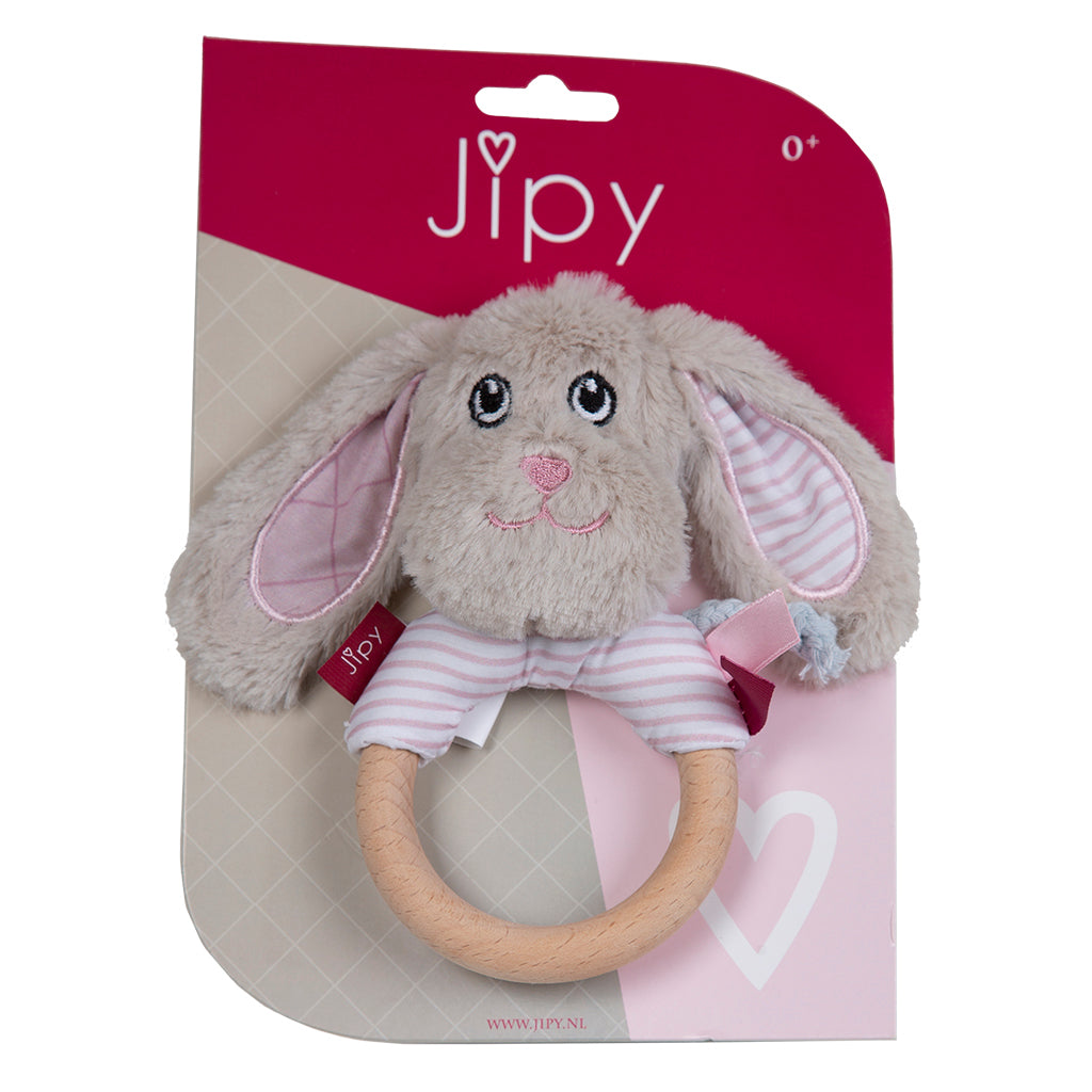 Jipy jipy hochet chien rose