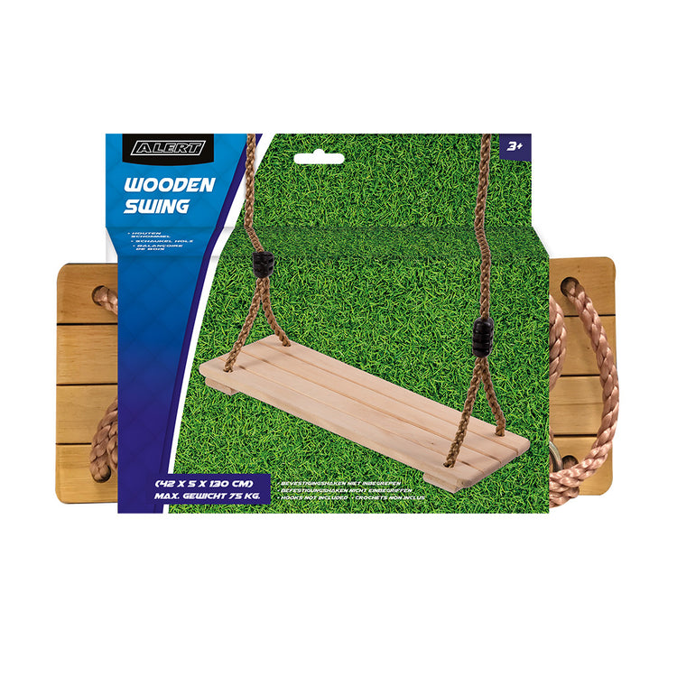 Alerte alerte Swing en bois extérieur 42x5x130 cm