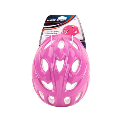 Casque à alerte sport réglable rose