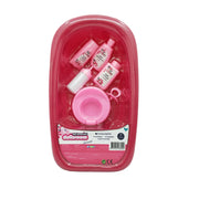 Ma belle chambre de poupées ma belle poupée poppenbad jeu jeu 7 pièces - afbeelding 1
