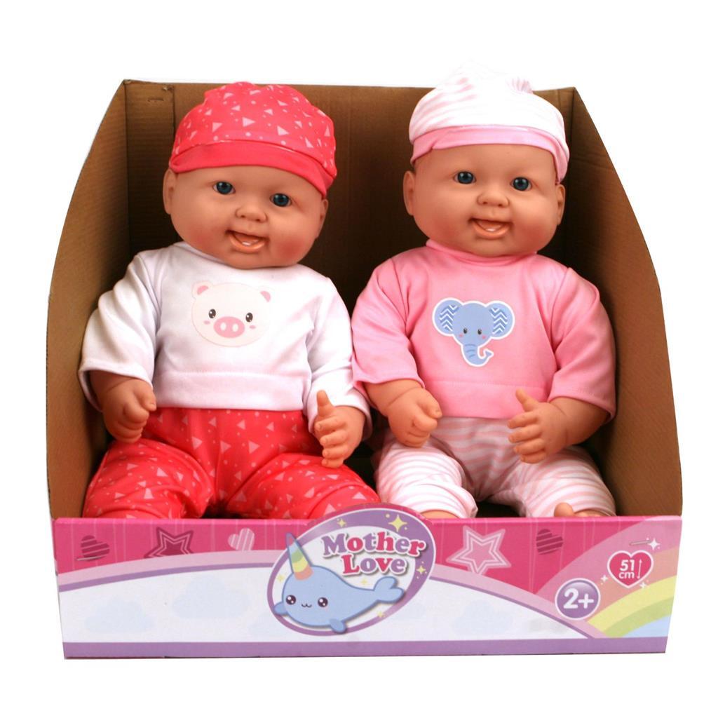 Poupée bébé Basic Mother Love 51 cm assortie