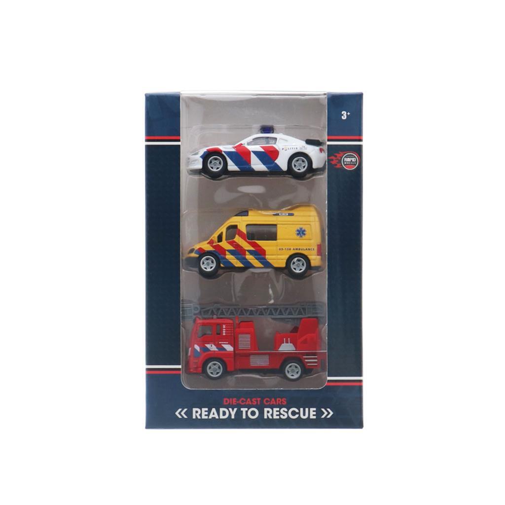 Rapid Whee Whee Die Die-Cast-cast Service Véhicules 3 pièces