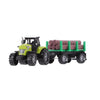 Autres marques Tracteur + remorque avec troncs d'arbres + lumière et son