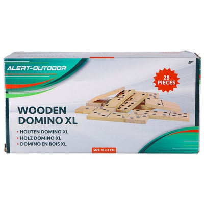Alerte en bois extérieur XL Domino 28 pièces