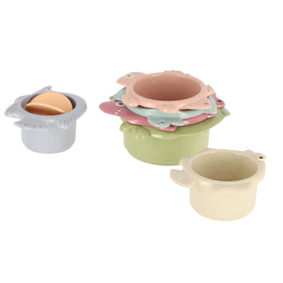 Jipy jipy moules à empiler en bioplastique jouets de bain