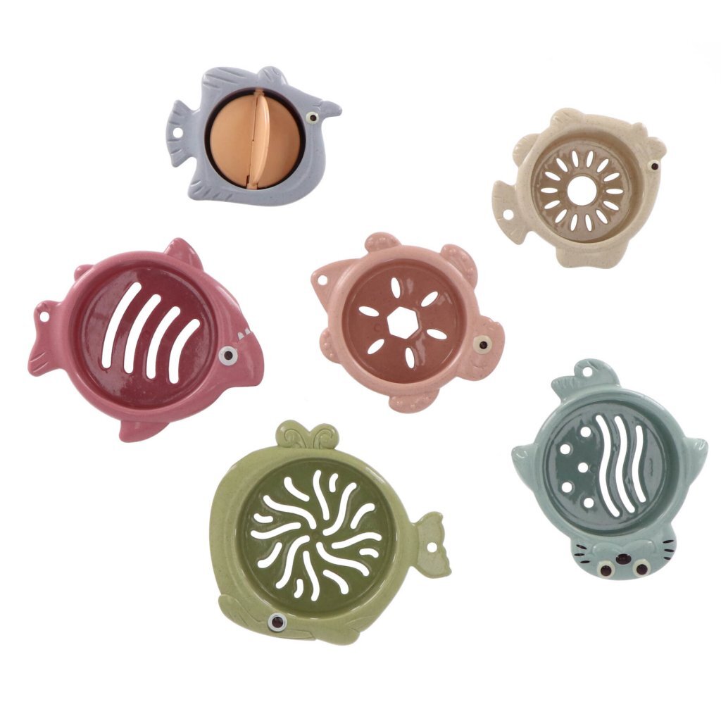 Jipy jipy moules à empiler en bioplastique jouets de bain