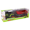 Autres marques Tracteur d'agriculteur avec remorque 45 cm rouge vert