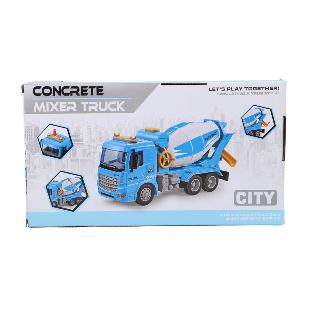 Autres marques Beton Mixer Tamin 30 cm + Light and Sound Blue Grey