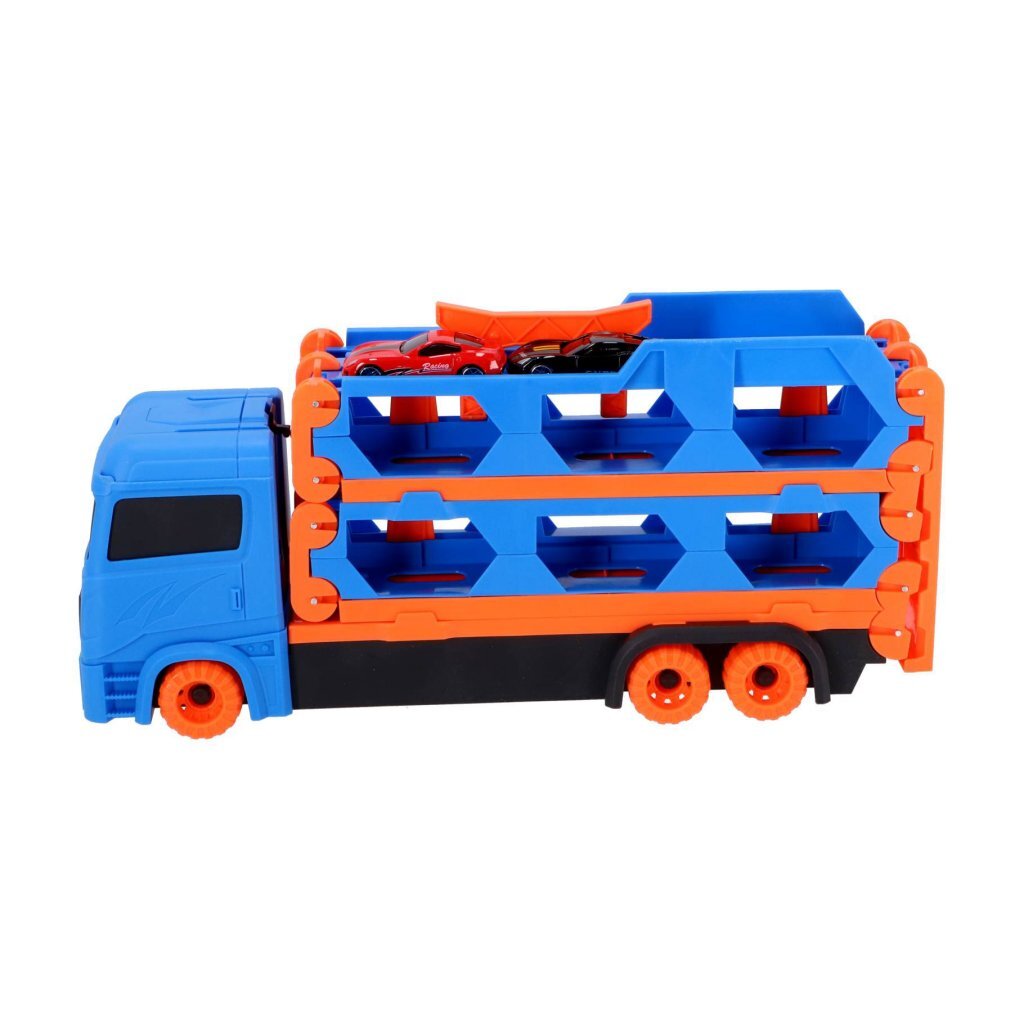 Autres marques Pop-up Auto Transporter + 2 véhicules moulés