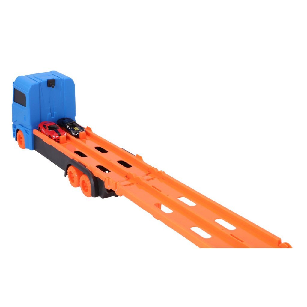 Autres marques Pop-up Auto Transporter + 2 véhicules moulés