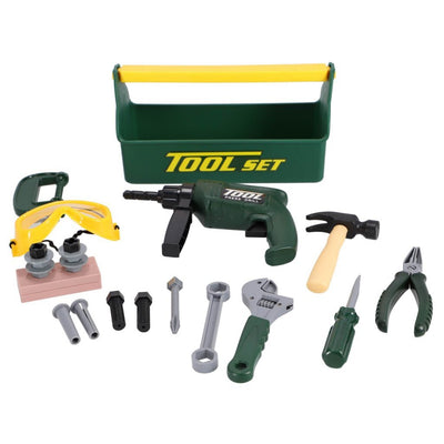 Ensemble d'outils avec machine à forage