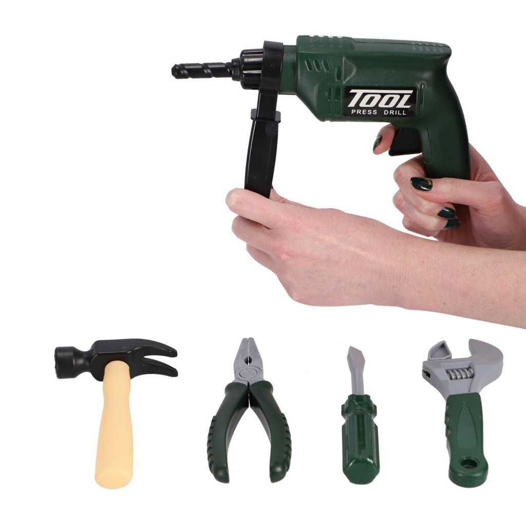 Ensemble d'outils avec machine à forage