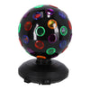 Autres marques boule disco led party time 12,5 cm noir