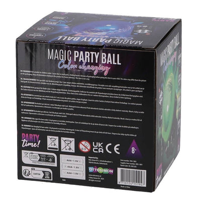 Temps de fête! Temps de fête Magical Party Ball avec effet disco et télécommande